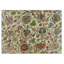 Crewel Work Stickerei Obst und Blume