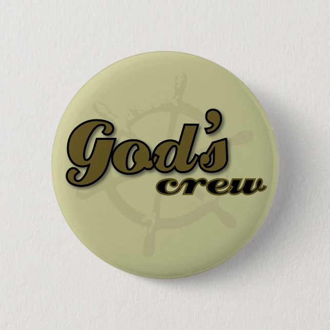 Crewknopf des Gottes Button (Vorderseite)