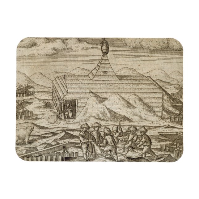 Crews, die Bären töten und hauen, außerhalb der Ka Magnet (Horizontal)