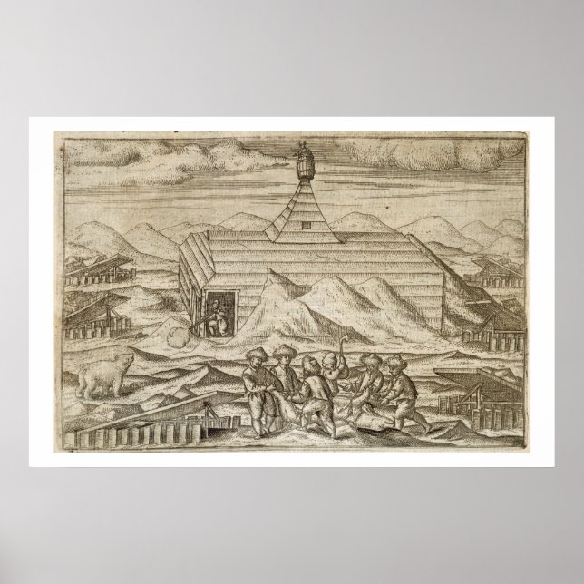 Crews, die Bären töten und hauen, außerhalb der Ka Poster (Vorne)