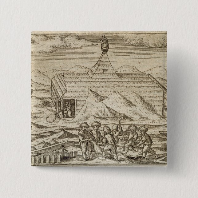 Crewtötung und Enthäutungsbären, außerhalb der Button (Vorderseite)