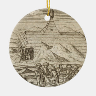 Crewtötung und Enthäutungsbären, außerhalb der Keramik Ornament