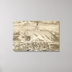 Crewtötung und Enthäutungsbären, außerhalb der Leinwanddruck