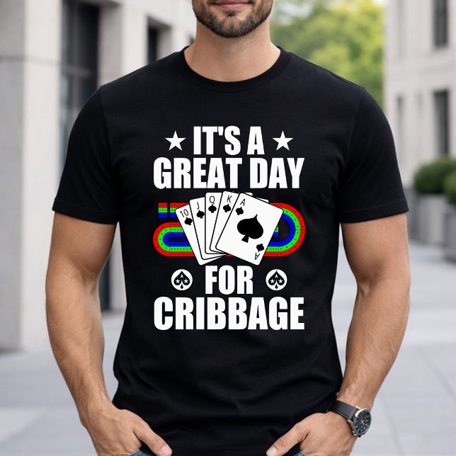 Cribbage Board für Cribbage Card Game Player Funny T-Shirt (Von Creator hochgeladen)