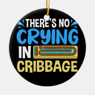Cribbage Board Player Card Spielregeln Cribage Pla Keramik Ornament
