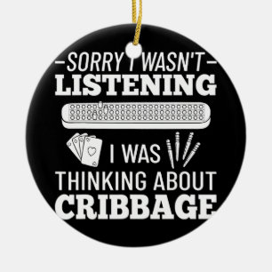 Cribbage Board Player Card Spielregeln Cribage Pla Keramik Ornament