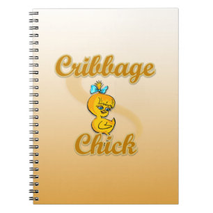 Cribbage Chick Notizblock