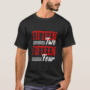 Cribbage Funny Card Game Player Fünfzehn zwei Fü T-Shirt