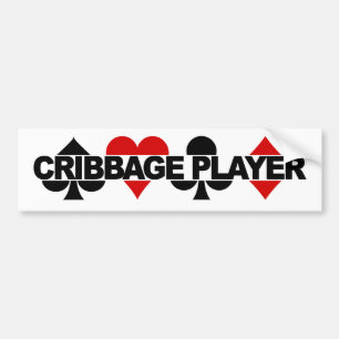 Cribbage Player Autoaufkleber