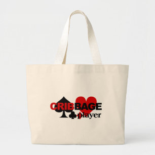 Cribbage Player-Tasche Jumbo Stoffbeutel