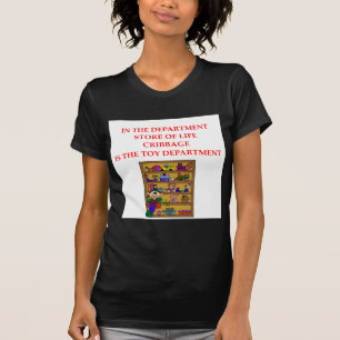 CRIBBAGE Spieler-Geschenk-T - Shirts