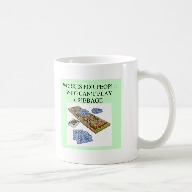 cribbage Spieler Tasse (Rechts)