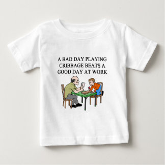 cribbage Spielspieler Baby T-shirt