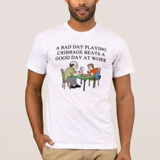 cribbage Spielspieler T-Shirt