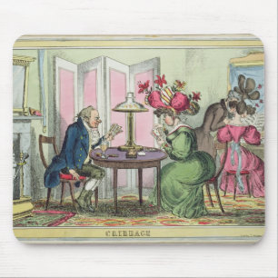 Cribbage, veröffentlicht von Thomas McLean, Londo Mousepad