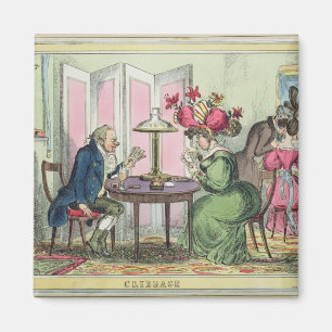 Cribbage, veröffentlicht von Thomas McLean, London Magnet