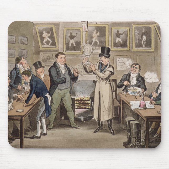 Cribbs Wohnzimmer: Tom, der Jerry und Logik t Mousepad (Vorne)