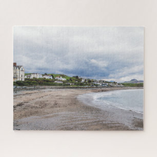 Criccieth Beach North Wales Fotografie Puzzle