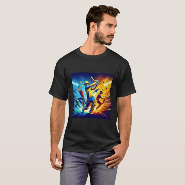 Crick Männer  T-Shirt (Vorne ganz)
