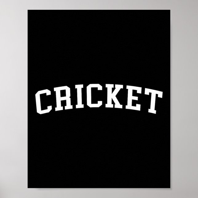 Cricket 1  poster (Vorne)