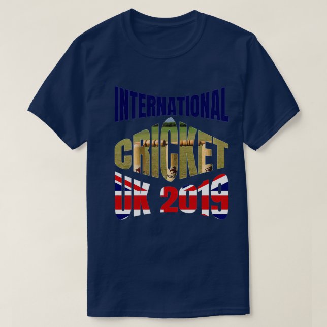 Cricket 2019 T-Shirt (Design vorne)