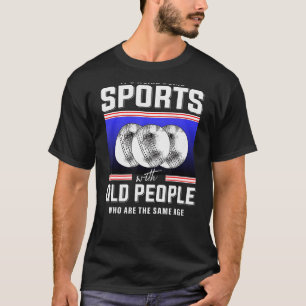 Cricket-Altersrente T-Shirt