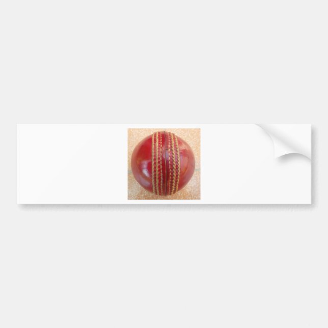 Cricket Ball.jpg Autoaufkleber (Vorne)