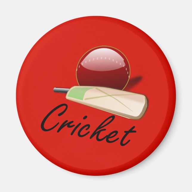 Cricket Ball, Magnet (Vorne)