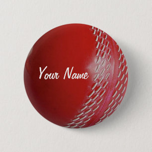 Cricket Ball Red passen sich Ihrem Namen an Button