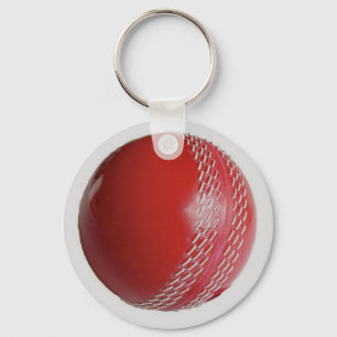 Cricket Ball Red passen sich Ihrem Namen an Schlüsselanhänger
