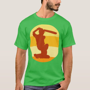 Cricket Batsman Design für Cricket Batsmen T-Shirt