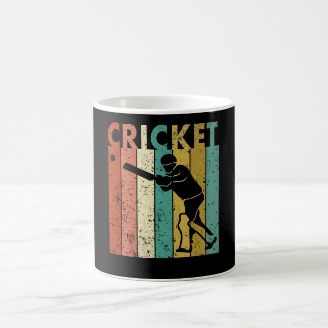 Cricket Bowler Bat Cricketer Geschenk Kaffeetasse (Mittel)