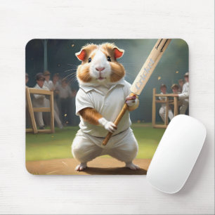 Cricket Craze: Die Guinea schwingt große Übereinst Mousepad