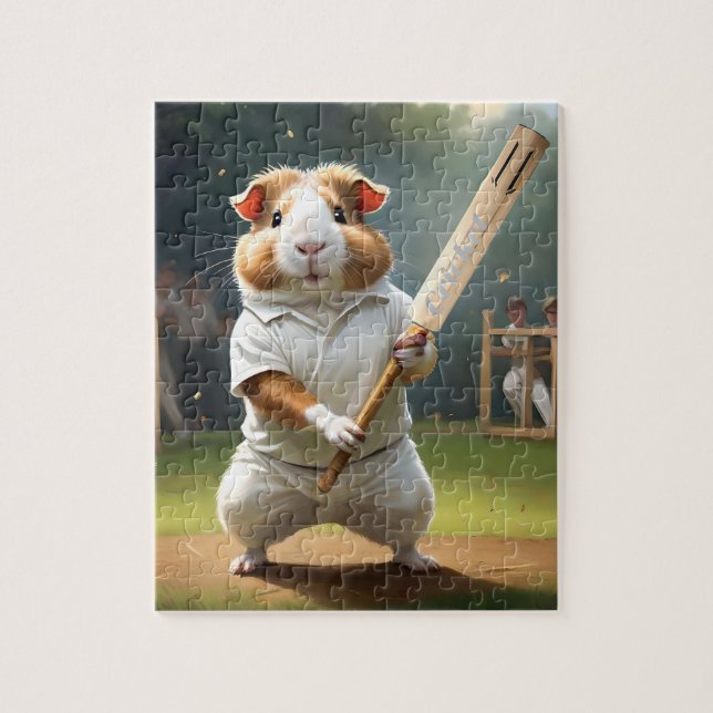 Cricket Craze: Die Guinea schwingt große Übereinst Puzzle (Vertikal)