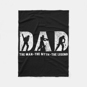 Cricket Dad Der Mann Der Mythos Die Legende Vatert Fleecedecke