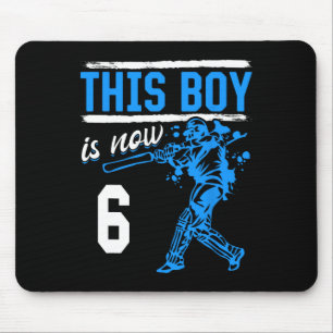 Cricket - Dieser Junge ist jetzt 6 Jahre alt 6. Ge Mousepad