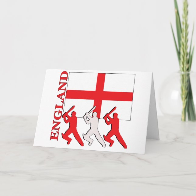 Cricket England Karte (Vorderseite)