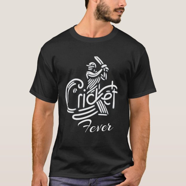 Cricket Fieber 1 T-Shirt (Vorderseite)