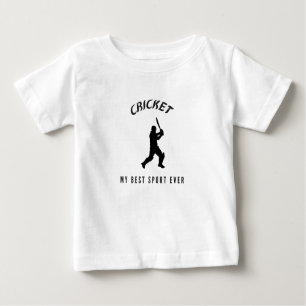 Cricket für meinen besten Sport Baby T-shirt