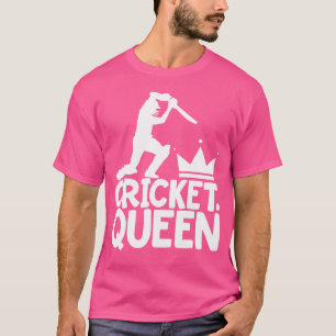 Cricket Game für Men Cricket Queen T-Shirt