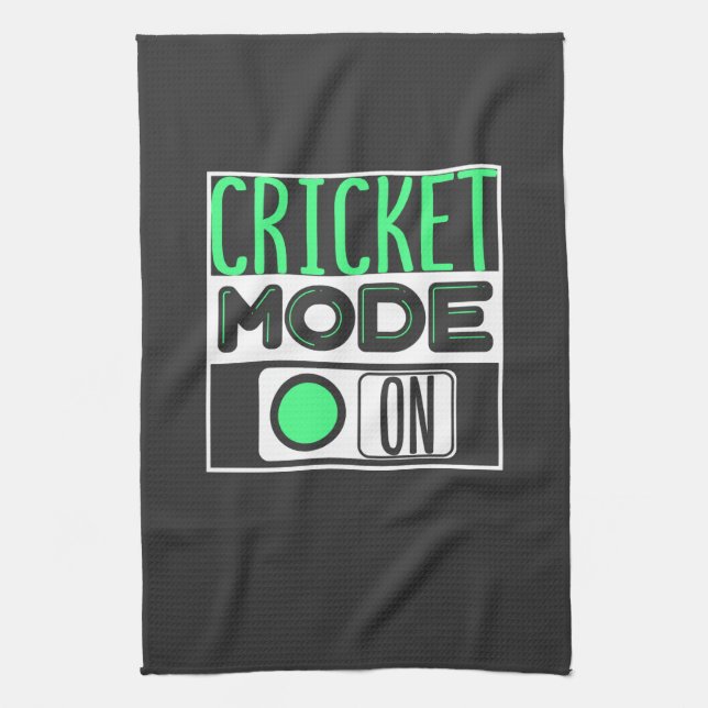 Cricket Geschirrtuch (Vertikal)