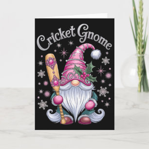 Cricket Gnom Weihnachtsspaß Freude Karte