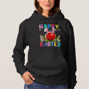 Cricket Happy Osterfest Sonntagmorgen Cricket Oste Hoodie