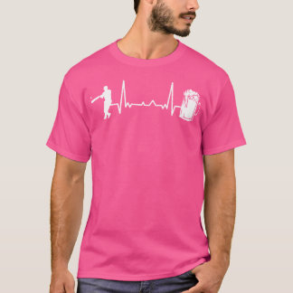 Cricket Herzschlag Ekg Cricketspieler Schlagmann C T-Shirt