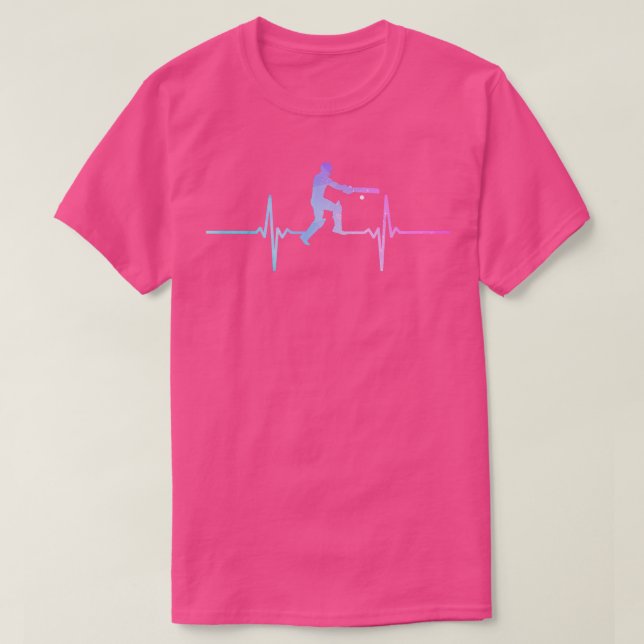 Cricket-Herzschlag T-Shirt (Design vorne)