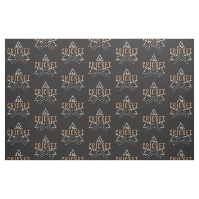 Cricket-individualisierbares Gewebe Stoff (Fat Quarter (45,7 x 55,9 cm))