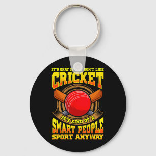 Cricket ist eine Sportweltmeisterschaft für intell Schlüsselanhänger