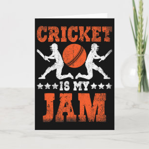 Cricket ist mein Ding Cricket  Karte