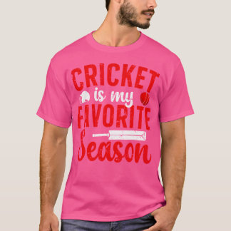 Cricket ist mein LieblingsCricket-Spieler in der S T-Shirt