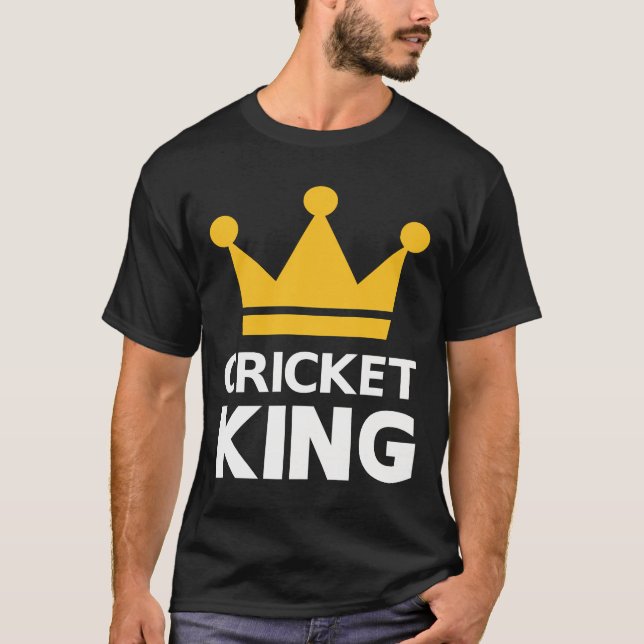Cricket King T - Shirt (Vorderseite)
